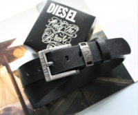 Мужской ремень Diesel leather black