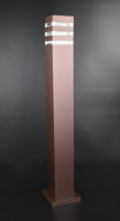 Уличный фонарь столбик 8024/80-cf Коричневый 79х14х14 см.