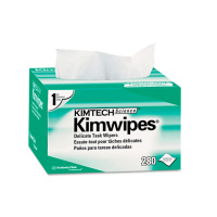 Cалфетки безворсовые для оптики  KIMTECH Kimwipes, 280 шт в упаковке Q60