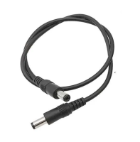 1м Кабель 5.5х2.5 (папа-папа) питание роутера, модема, видеокамеры DC шнур с коннектором для 5/9/12V