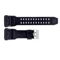 Ремінець для годинника Skmei 1818BK Black чорний каучуковий, довжина 26.5 см (1051-0508)