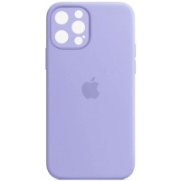 Чохол Silicone Case Full Camera Protective (AA) для Apple iPhone 14 Pro Max (6.7«), Бузковий / Lilac - купити в SmartEra.ua