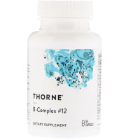 В-Комплекс №12, B-Complex 12, Thorne, 60 капсул
