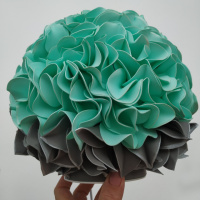 Світильник-нічник «Аквамаринова гортензія»