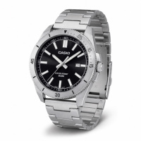 Чоловічий годинник Casio MTP-B155D-1E — класична модель з нержавіючої сталі та мінеральним склом