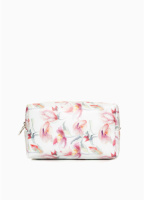 Жіноча косметичка принт квіти