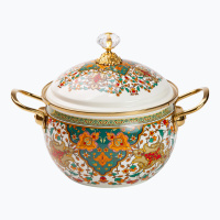 Каструля емальована 3 л у східному стилі