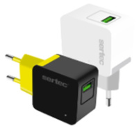 СЗУ microUSB SERTEC ST-1010 6W 1200mAh FULL BLACK
