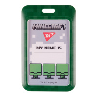 Бейдж вертикальный YES Minecraft 940322 11х7 см