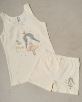 Комплект для дівчинки майка+шортики - Принцеса  3-4, 5-6, 7-8, 9-10, 11-12 років