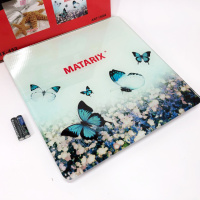 Весы напольные MATARIX MX-452 180 кг, Весы напольные для измерения массы тела, Электронные весы бабочки