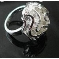Кольцо Роза / серебро
