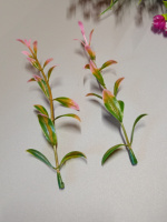 Зелень / 5 шт / 13.5 см / розовый