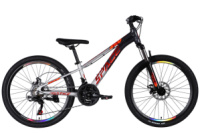 Велосипед AL 24« SPACE PHAETON DD FR рама-11» сіро-сріблястий 2026