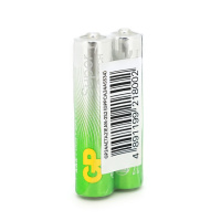 Батарейка GP Super 24A-S2, щелочная AAA, 2 шт в вакуумной упаковке, цена за упаковку