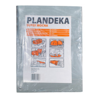 Тент 160г/м2  3мх5м  тарпаулиновый  «PLANDEKA» от солнца