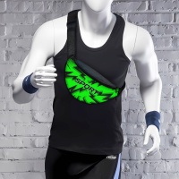 Сумка-бананка чоловіча/жіноча Sport 32×16 см з розширювачем поясна сумка або сумка через плече (02884)