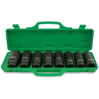 Набор головок для шиномонтажа ударных длинных TOPTUL 3/4« 24-38мм 8ед. GDAI0804