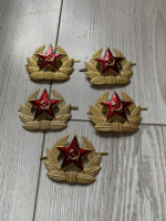 Кокарда для солдат и матросов в Советской Армии и ВМФ СССР