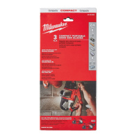 Полотно для стрічкових пил MILWAUKEE, 898,52х1,0мм, (4 мм товщина стінки), (3шт)