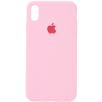 Чохол для Apple iPhone XR (6.1«») Silicone Case Full Protective (AA) (Рожевий / Light pink) - купити в SmartEra.ua