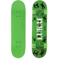 Скейтборд деревянный зеленый «LUKAI»