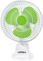Вентилятор настольний Rotex RAT04-E 25 Вт салатовый