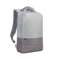 Рюкзак городской Rivacase 7562 Grey/Mocha 12х30.5х46 см серый с мокко
