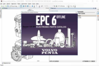 Установка программы Volvo Penta EPC 12.2021 (VMware)