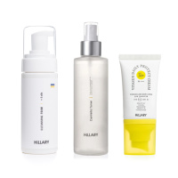 Сонцезахисний крем для обличчя SPF 30 + Набір Очищення та Тонізування