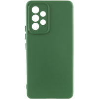 Чохол для Samsung Galaxy A53 5G - Silicone Cover Lakshmi Full Camera (A) Зелений / Dark green - купити в SmartEra.ua