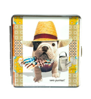 Портсигар «Dog», білий