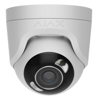 5 Mp IP охранная видеокамера с гибридной подсветкой Ajax TurretCam HL (5 Mp/2.8 mm) White