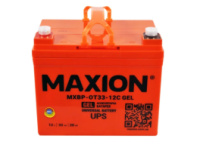 Аккумуляторная батарея GEL MAXION BP OT 12V 33Ah (195 х 130 х 153), 10.35kg