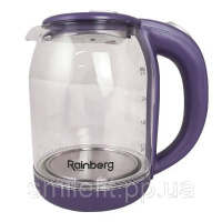 Електрочайник Rainberg RB-2218 3200 Вт 2 л. Колір: фіолетовий
