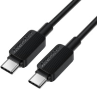 Кабель ACEFAST C26-03 USB-C to USB-C PVC charging data cable Black (6974316287100)