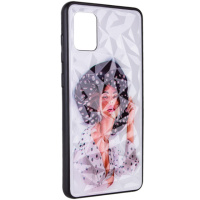 TPU+PC чохол Prisma Ladies для Samsung Galaxy A31, Girl in a hat - купити в SmartEra.ua