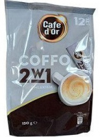 Кава розчинна Cafe Dor Coffo 2в1( без цукру),216g.(12шт х 18г)