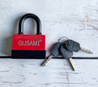 Замок навесной блистер Gusami 65мм / GM-65