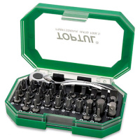 Набор биты + трещотка TOPTUL 1/4« 35ед. GACW3504