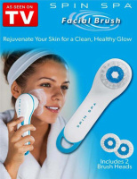 Прилад для чищення обличчя Spin spa clean facial brush