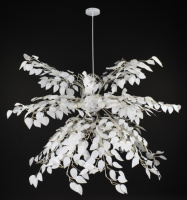 Люстра подвесная на 4 лампочки 27741 Белый 70-210х110х110 см.