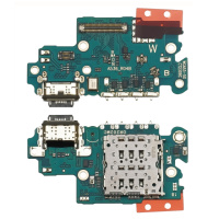 Разъём зарядки для Samsung A536 Galaxy A53 на плате с микрофоном и компонентами Original