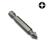 Бита PH2 50мм TOPTUL 1/4« 2в1 (бита+зенковка по дереву) FWAA0802G