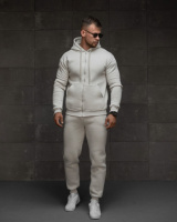 Спортивный костюм  на флисе magnum беж ВТ7762