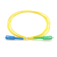 Патчкорд оптический SC/UPC-SC/АPC 3.0mm 2 м, цена за 1 шт