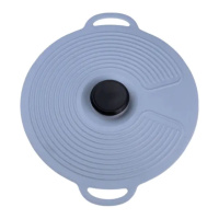 Многоразовая силиконовая крышка универсальная 32 х 28 см серый HP34540L