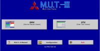 Установка базы Mitsubishi ECU Rewrite ROM Data 2021 для MUT-III