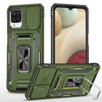 Удароміцний чохол для Samsung Galaxy M53 5G Camshield Army Ring Оливковий / Army Green - купити в SmartEra.ua