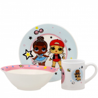 Детский набор посуды «Кукла L.O.L.» ТО-17